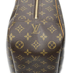 Louis Vuitton Deauville Brown Monogram Canvas Handbag — view 7
