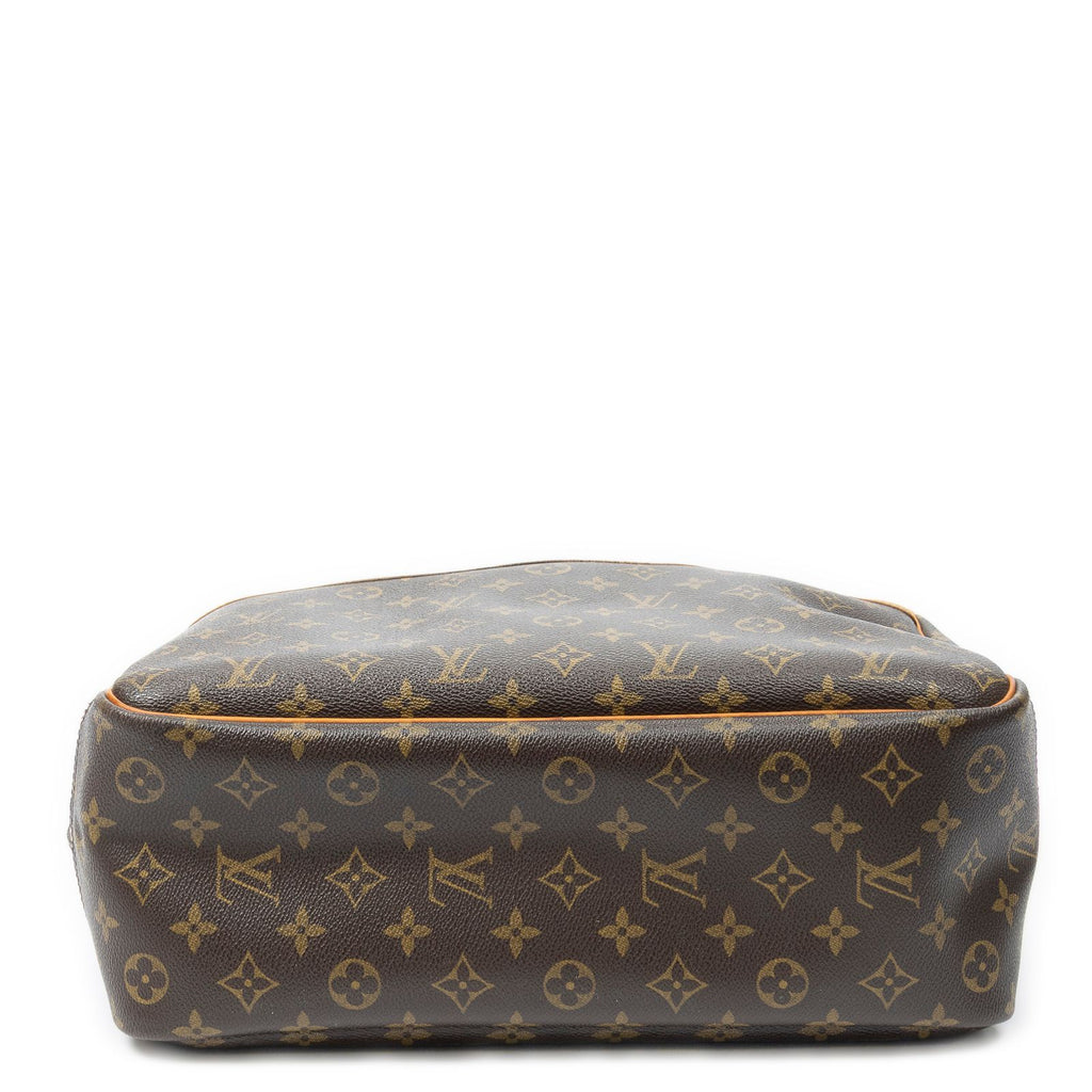 Louis Vuitton Deauville Brown Monogram Canvas Handbag — view 6
