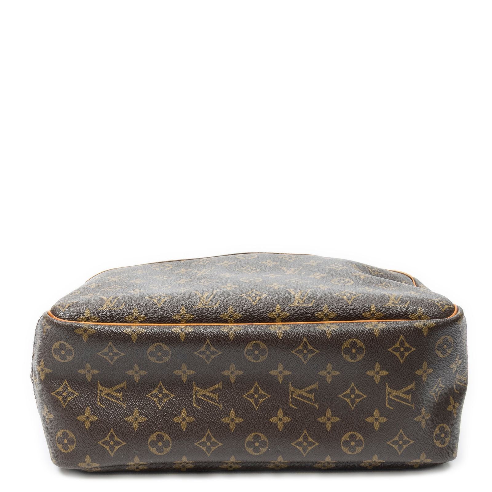 Louis Vuitton Deauville Brown Monogram Canvas Handbag — view 6