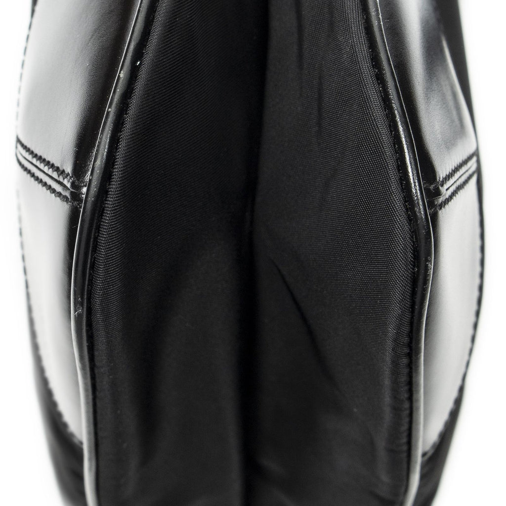 Prada Square Zip Crossbody Black Nylon Canvas — view 8