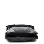 Prada Square Zip Crossbody Black Nylon Canvas — view 6