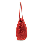 Prada Vintage Small Open Tote Red Nylon Canvas — view 4