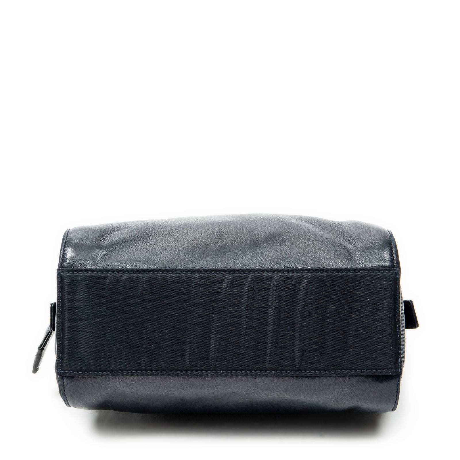 Prada Small Shoulder Bag Navy Lambskin Leather — view 6
