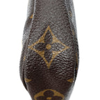 Louis Vuitton Mini Pochette Brown Monogram Canvas — view 7