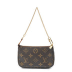 Louis Vuitton Mini Pochette Brown Monogram Canvas