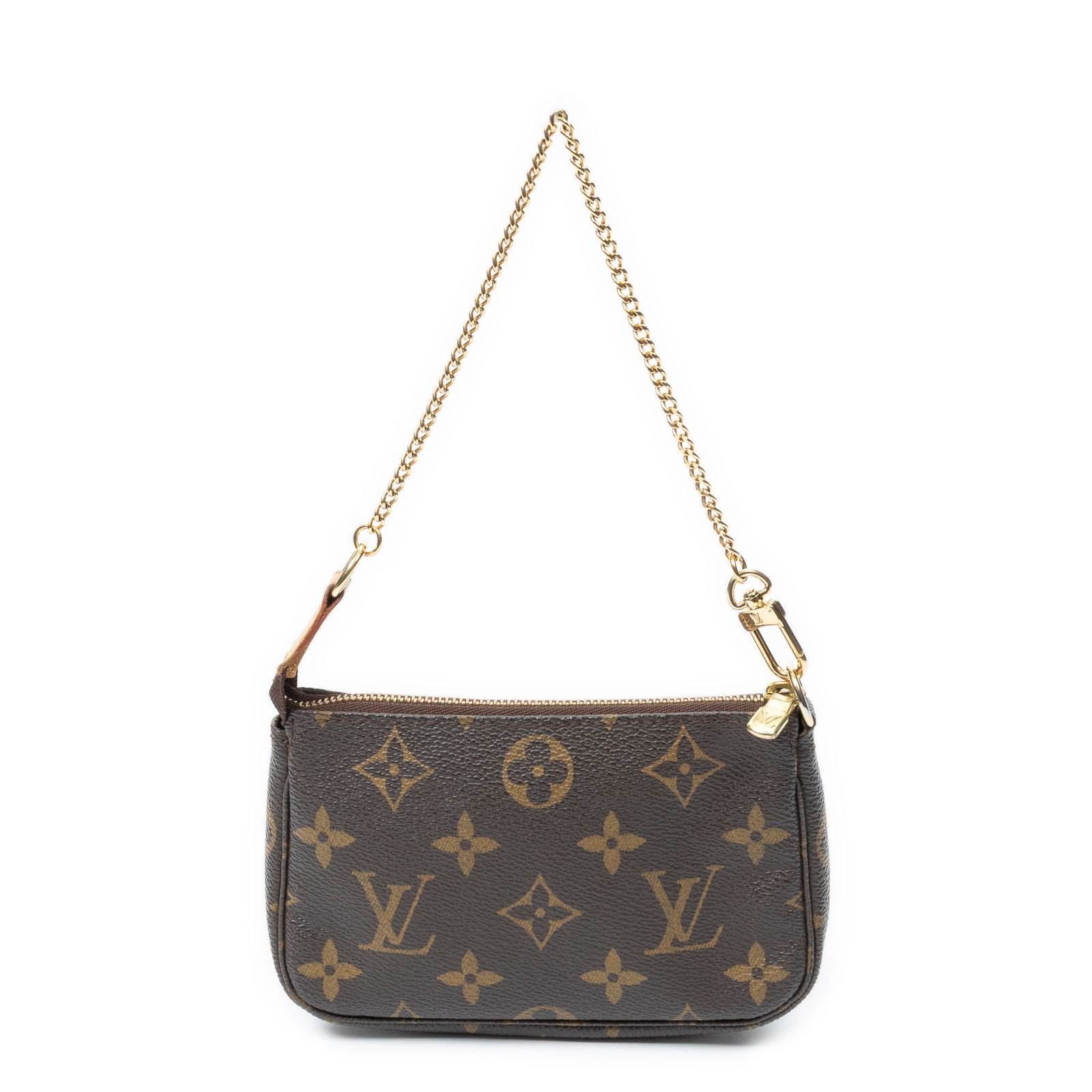 Louis Vuitton Mini Pochette Brown Monogram Canvas