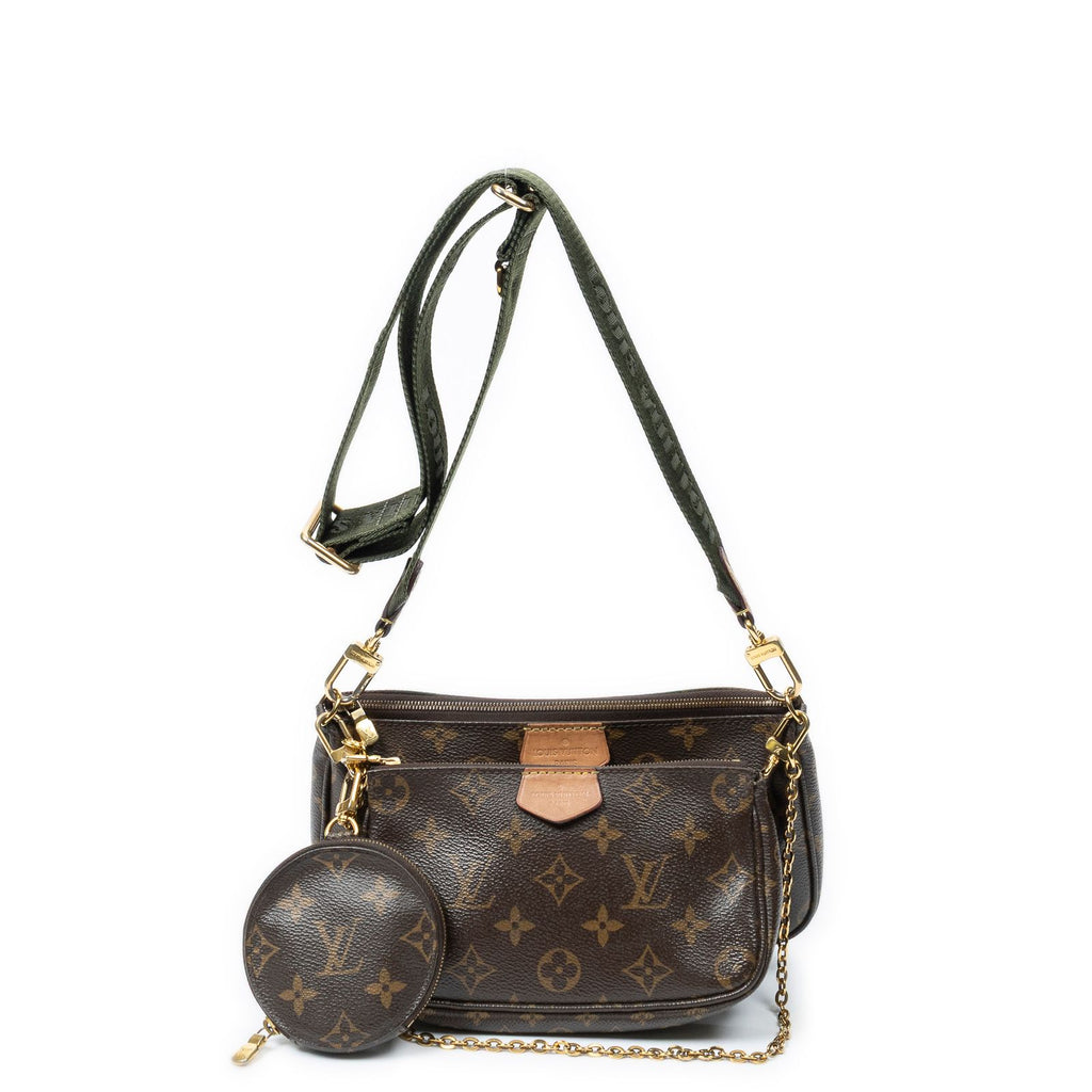 Louis Vuitton Mini Pochette Brown Monogram Canvas Pouch