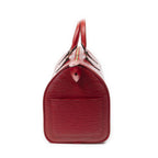 Louis Vuitton Speedy Red Epi Handbag — view 4