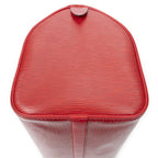 Louis Vuitton Speedy Red Epi Handbag — view 8
