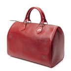 Louis Vuitton Speedy Red Epi Handbag — view 2