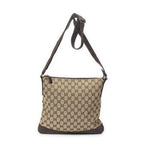 Gucci Web Media Messenger Brown Beige GG Canvas — view 5
