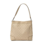 Gucci Shoulder Hobo Beige GG Canvas