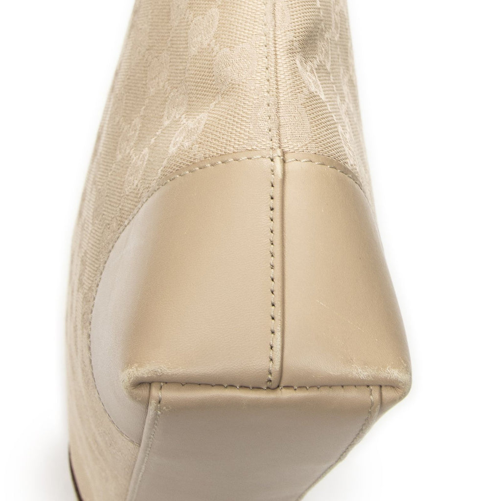 Gucci Shoulder Hobo Beige GG Canvas — view 7