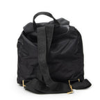 Fendi FF Logo Backpack Black Nylon Canvas — view 5