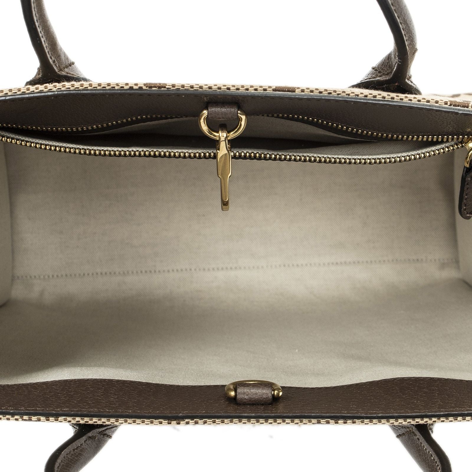 Gucci Radio Convertible Tote Beige Jumbo GG Canvas — view 9
