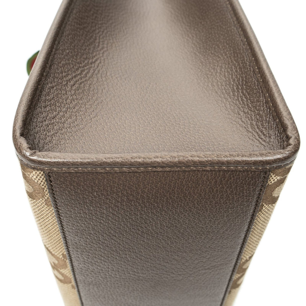 Gucci Radio Convertible Tote Beige Jumbo GG Canvas — view 7