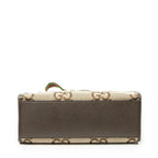 Gucci Radio Convertible Tote Beige Jumbo GG Canvas — view 6