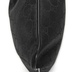 Gucci Small Web Flat Messenger Black GG Nylon Canvas — view 8