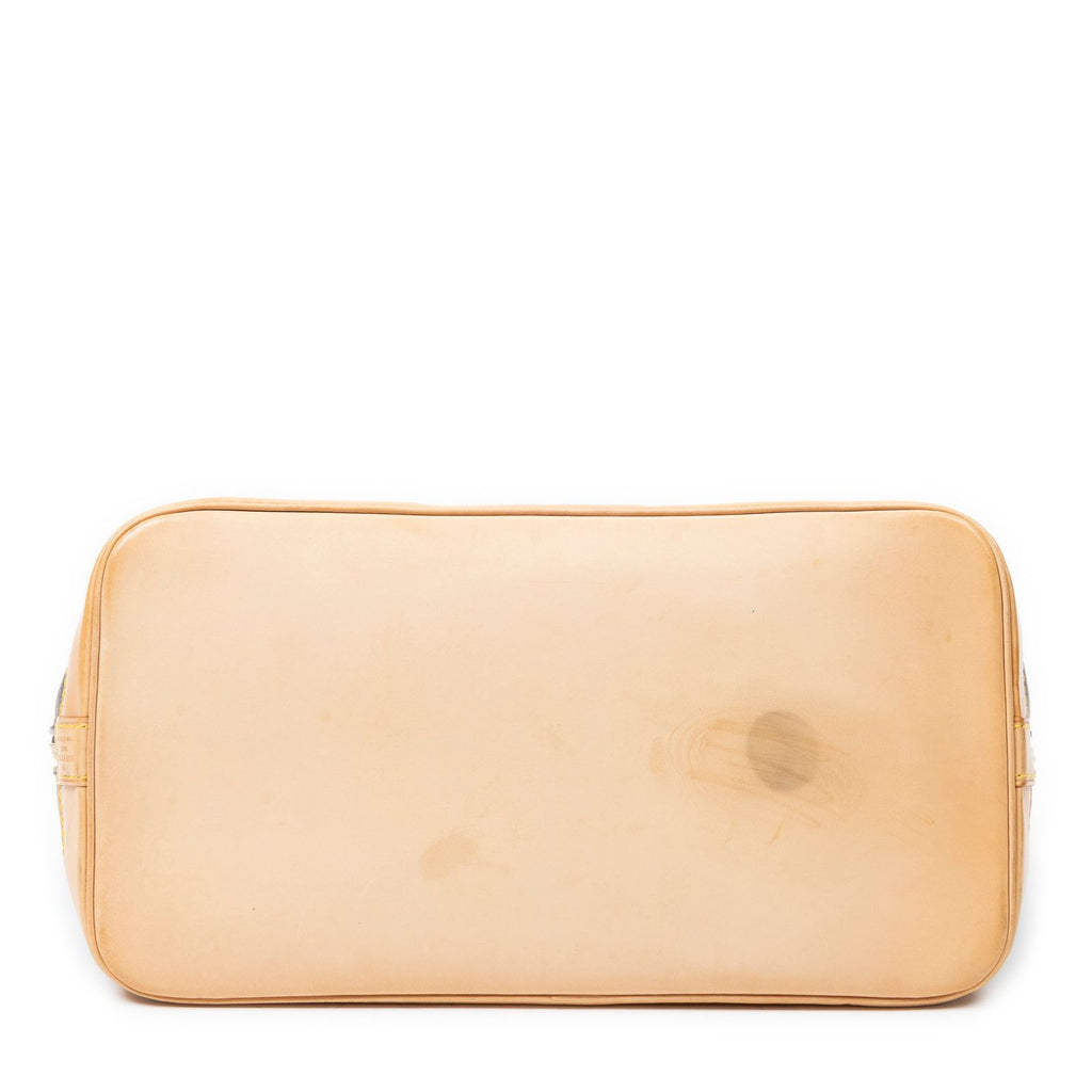 Louis Vuitton Alma Brown Monogram Canvas Handbag — view 6