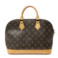 Louis Vuitton Alma Brown Monogram Canvas Handbag