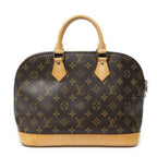 Louis Vuitton Alma Brown Monogram Canvas Handbag
