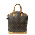 Louis Vuitton Lockit Vertical Brown Monogram Canvas Messenger