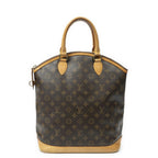 Louis Vuitton Lockit Vertical Brown Monogram Canvas Messenger