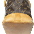 Louis Vuitton Lockit Vertical Brown Monogram Canvas Messenger — view 8