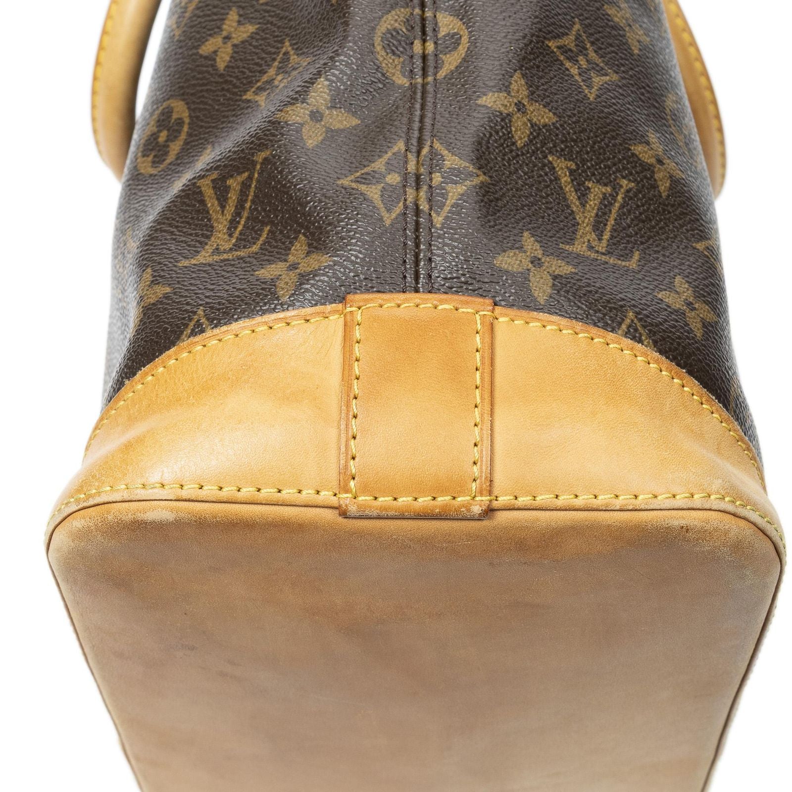 Louis Vuitton Lockit Vertical Brown Monogram Canvas Messenger — view 8