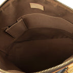 Louis Vuitton Lockit Vertical Brown Monogram Canvas Messenger — view 9