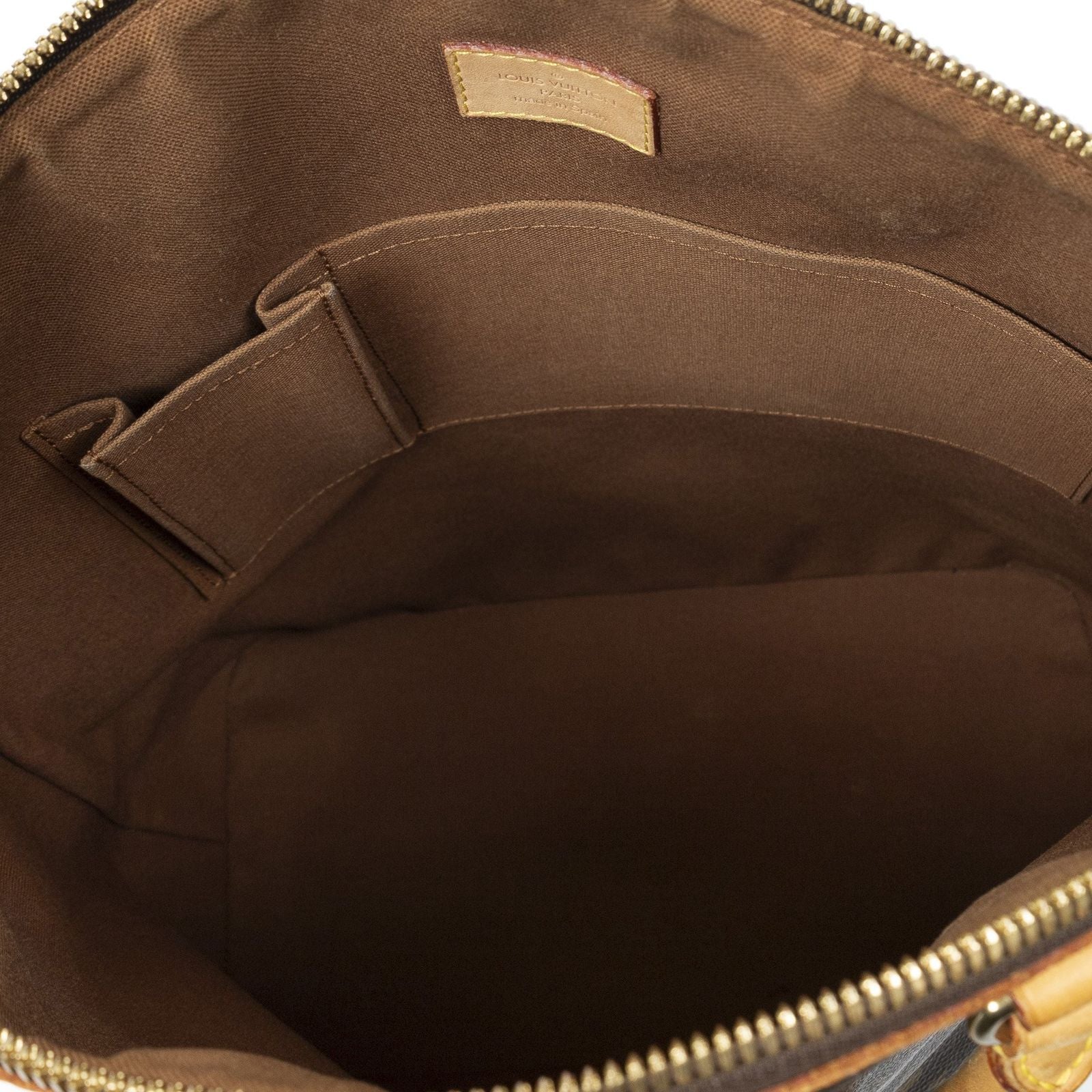 Louis Vuitton Lockit Vertical Brown Monogram Canvas Messenger — view 9