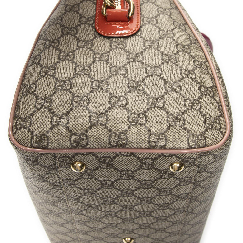 Gucci Boston Beige Supreme Canvas Shoulder — view 8
