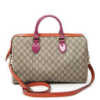 Gucci Boston Beige Supreme Canvas Shoulder — view 5