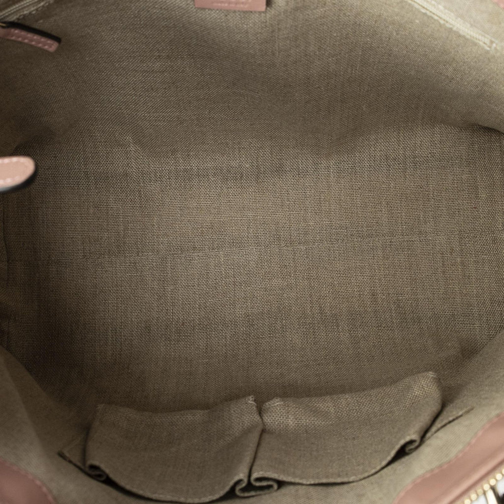 Gucci Large Dome Tote Pink Guccissima — view 9