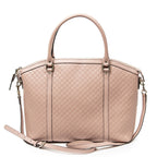 Gucci Large Dome Tote Pink Guccissima — view 5