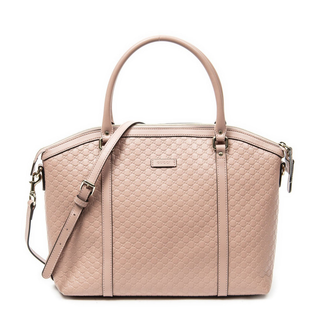 Gucci Large Dome Tote Pink Guccissima