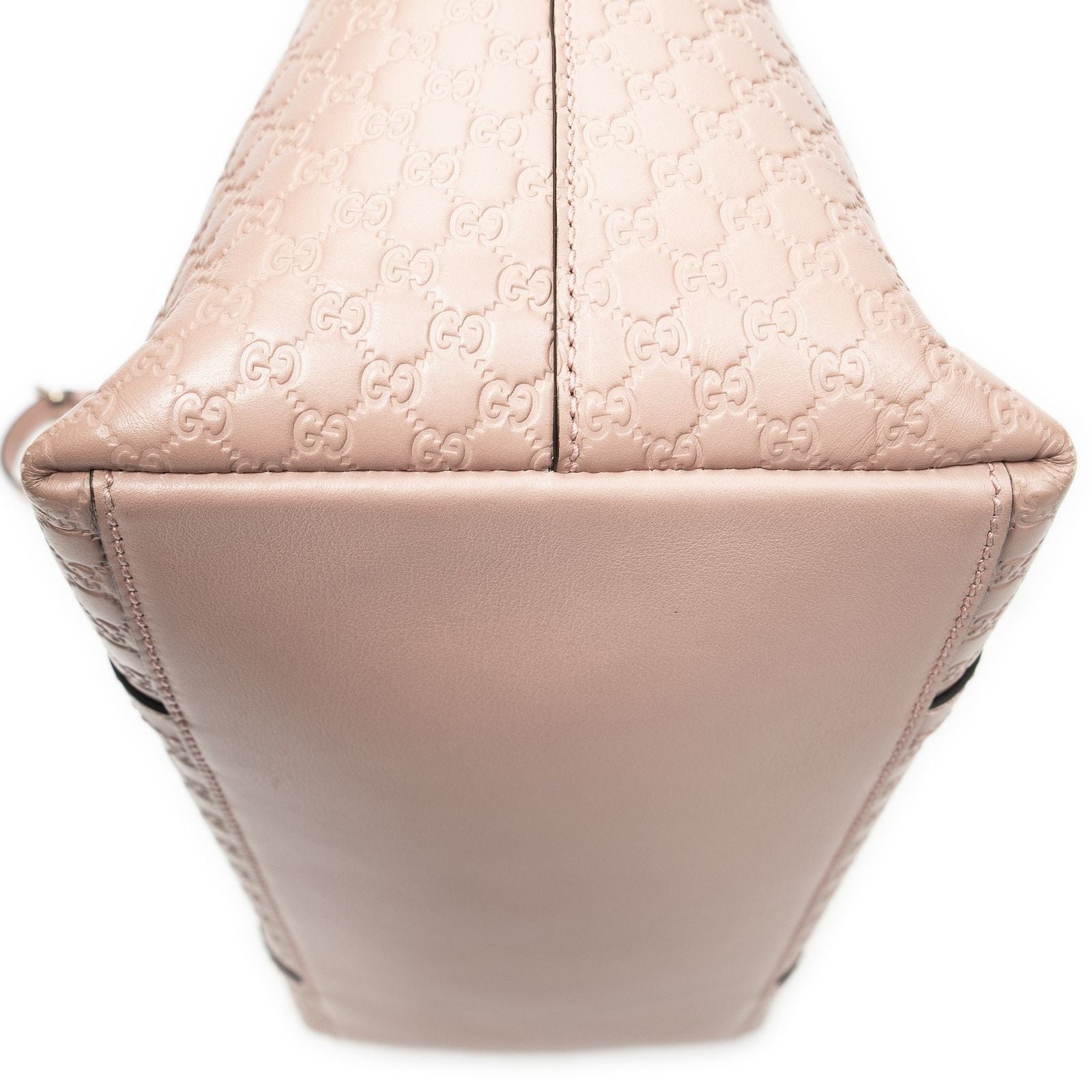 Gucci Large Dome Tote Pink Guccissima — view 8