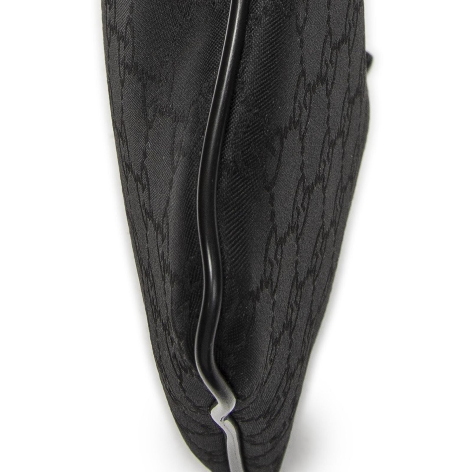 Gucci Mini Web Flat Messenger Black GG Nylon Canvas — view 8