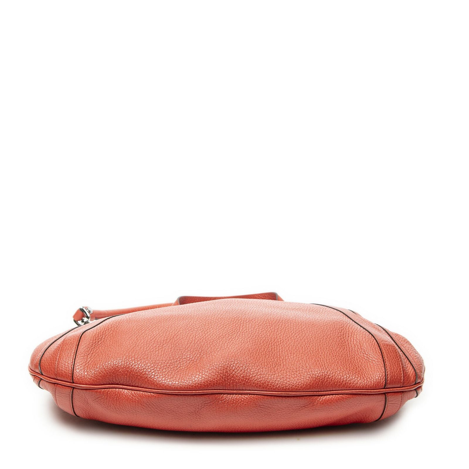 Gucci Convertible Tote Red Gray Calfskin Leather — view 6