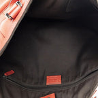 Gucci Convertible Tote Red Gray Calfskin Leather — view 9