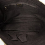 Gucci Large Web Horizontal Tote Blanc Gold GG Satin Canvas — view 9