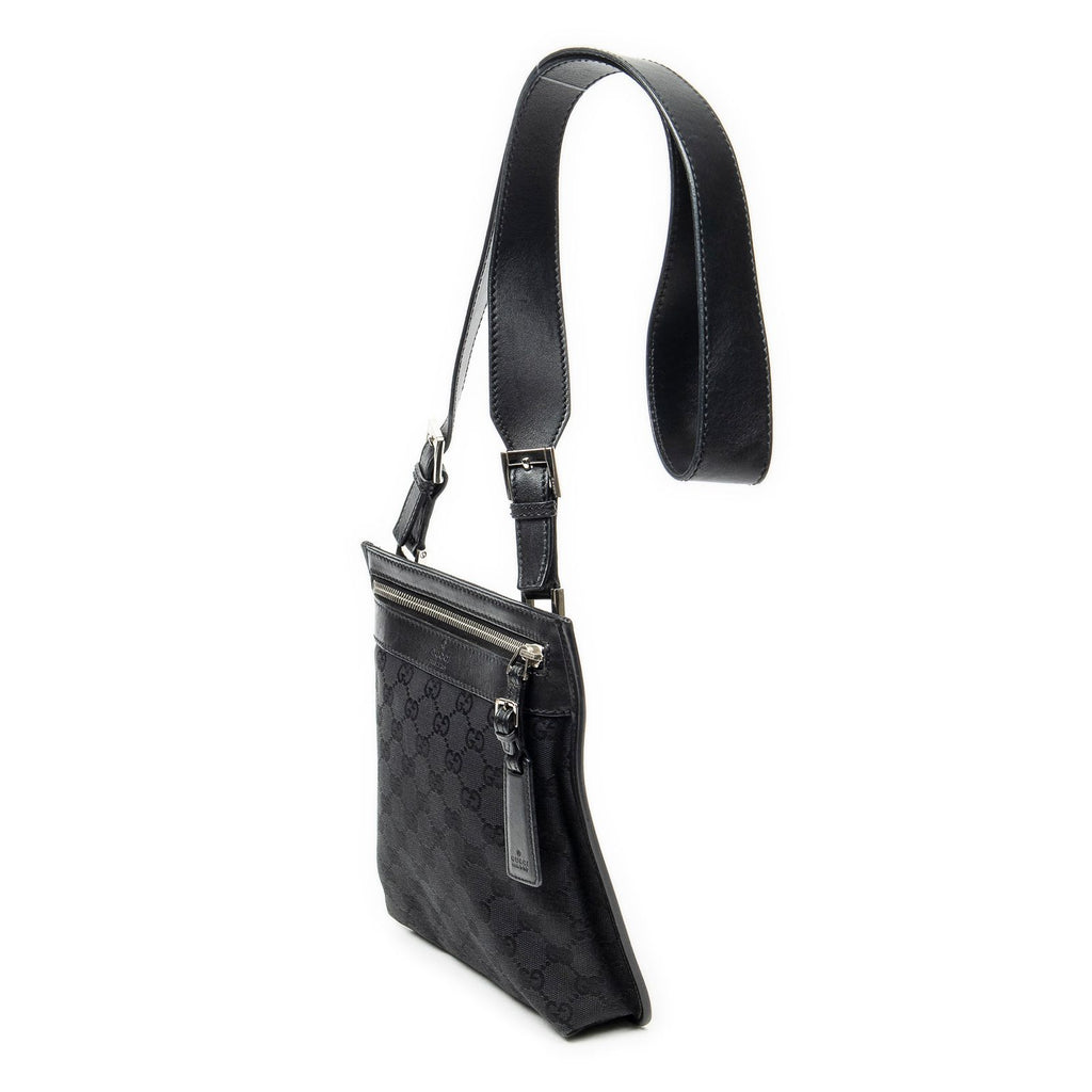 Gucci Sam Crossbody Black GG Canvas — view 2