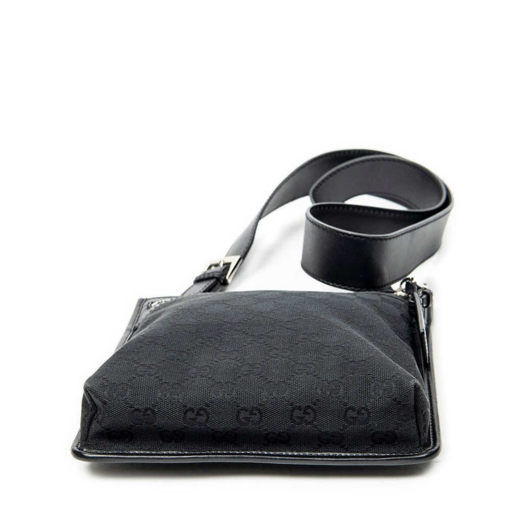 Gucci Sam Crossbody Black GG Canvas — view 6