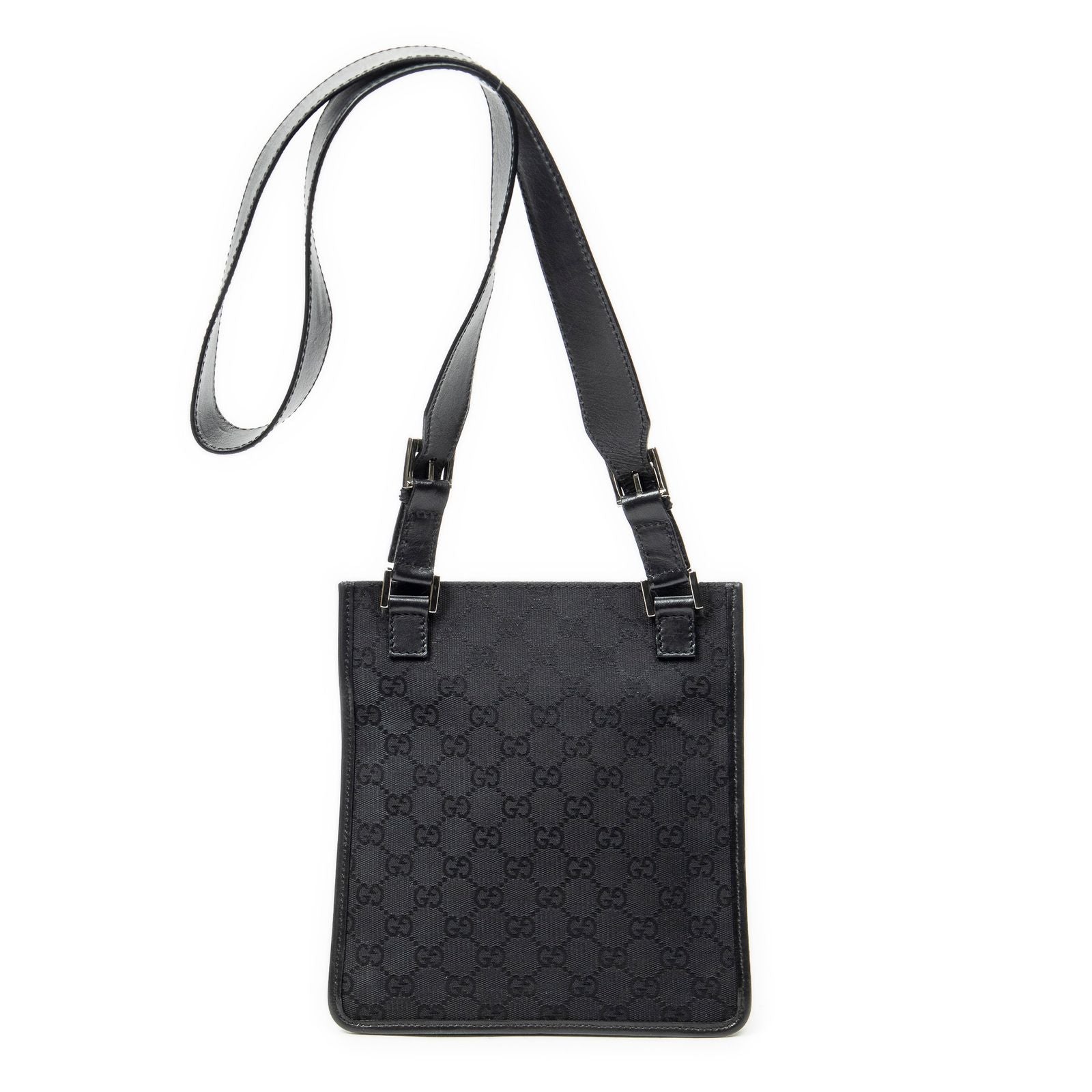 Gucci Sam Crossbody Black GG Canvas — view 5