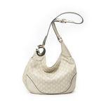 Gucci Charlotte Crossbody Shoulder Bag Ivory Guccissima — view 5