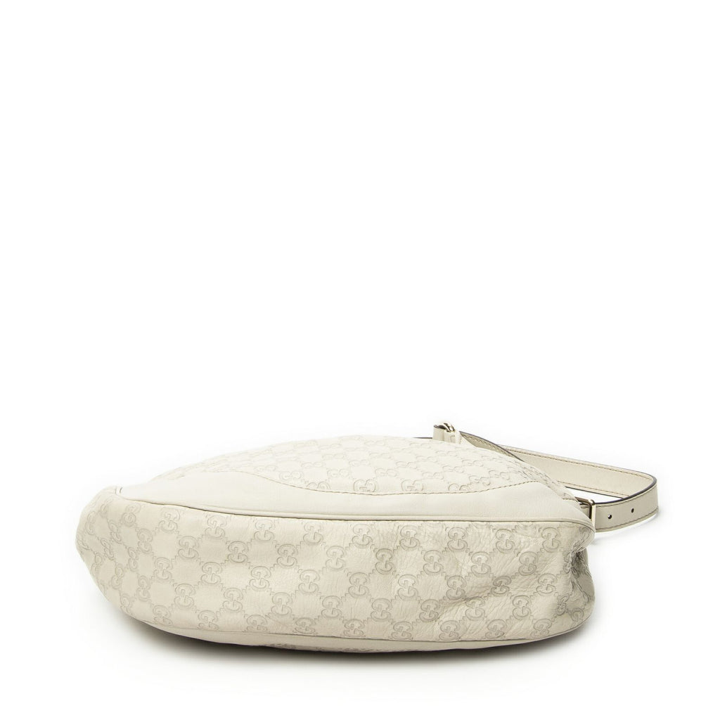 Gucci Charlotte Crossbody Shoulder Bag Ivory Guccissima — view 6