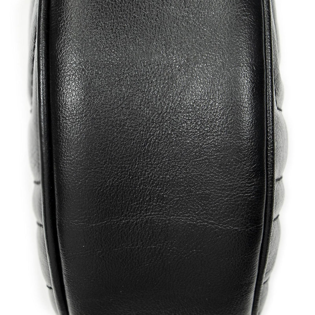 Gucci Small GG Marmont Chain Crossbody Black Matelasse Chez Blanc Leather — view 7