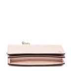 Gucci Chain Wallet Pink Calfskin Leather — view 6