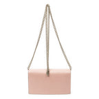 Gucci Chain Wallet Pink Calfskin Leather — view 5