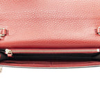 Gucci Chain Wallet Red Calfskin Leather — view 9